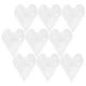 thumbnail image 1 of KAKOWELY 10 globos transparentes con forma de corazón para envolver flores., 1 of 4