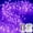 Purple, variant on Cluster Fairy Lights, 19.6FT 200LED Silver Wire Firecracker Garland String Lights Battery Operated with Remote Timer for Outdoor Indoor Home Bedroom Wedding Christmas Party Decor