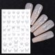 thumbnail image 1 of Pegatinas de mariposa láser para uñas, pegatinas holográficas reflectantes, Luna, estrellas, diseño de uñas, pegatinas de decoración Gao Jinjia LED, 1 of 2
