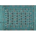 thumbnail image 1 of Ahgly Company Indoor Rectangle Persian Light Blue Traditional Area Rugs, 7' x 9', 1 of 4
