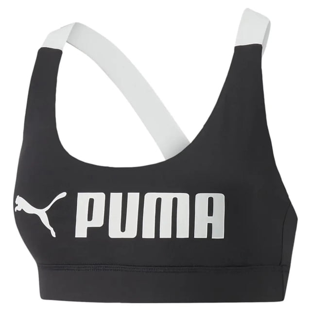 Top Puma Mid Impact Fit para Mujer 522192-01 negro L