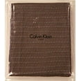 thumbnail image 1 of CALVIN KLEIN HOME European PILLOW Sham EMBROIDERED Rows BARK Tea FLOWER $165, 1 of 2