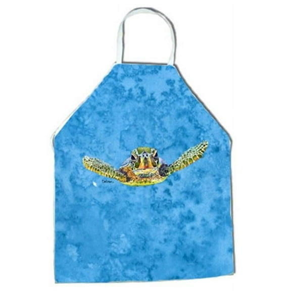 Carolines Treasures 8653APRON 27 x 31 in. Turtle Coming At You Apron