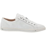 Badgley Mischka Womens Jubilee Sneaker 7.5 White Glitter