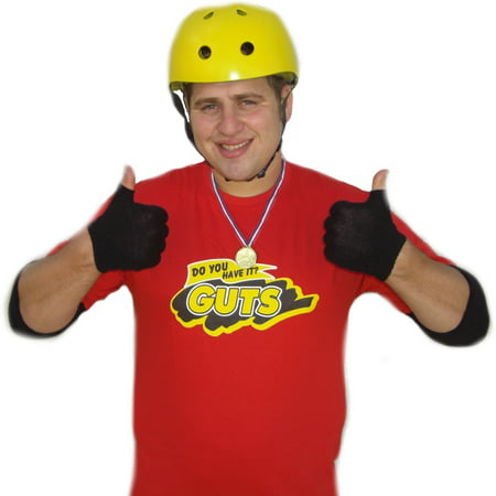 Guts Red Team T-Shirt Global Guts Costume 90's TV Game Show
