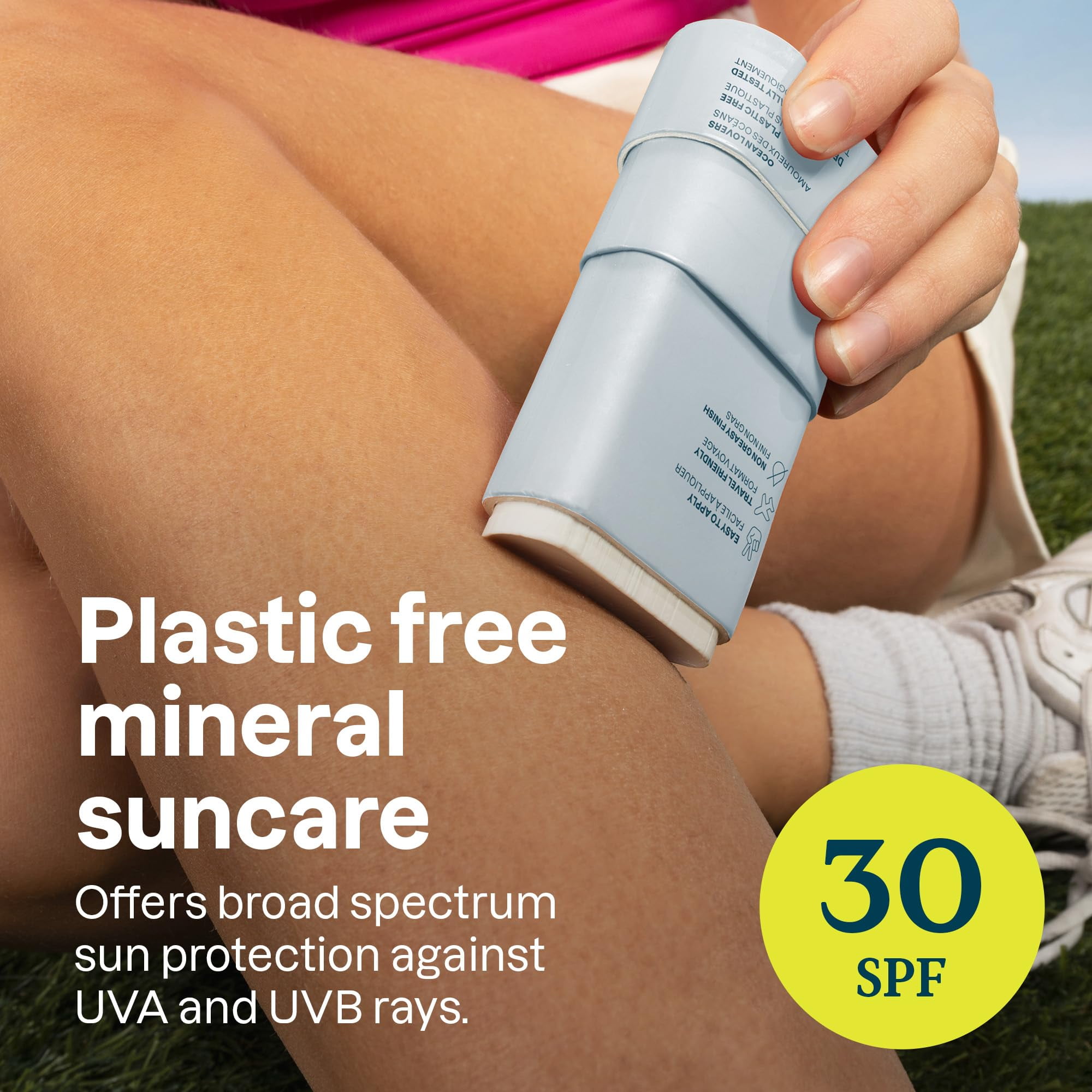 Attitude Unscented Mineral Sunscreen for Sensitive Skin - SPF 30, 2.1 oz