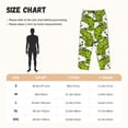 thumbnail image 2 of Pajama Pants Women, Cute Lizard Chameleon Green Sweatpants Soft Sleep Lounge Pants, Casual PJ Bottoms Pants with Pockets, 2 of 5