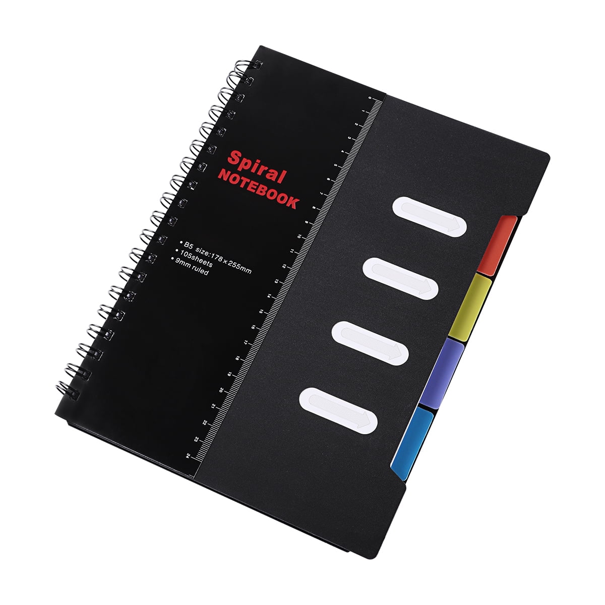 NICEXMAS 1PC Classified Business Spiral Notebook School and Office Memo