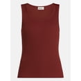 thumbnail image 6 of Scenario Women's Wide Ribbed Tank Top, Sizes XS-XXXL, 6 of 6