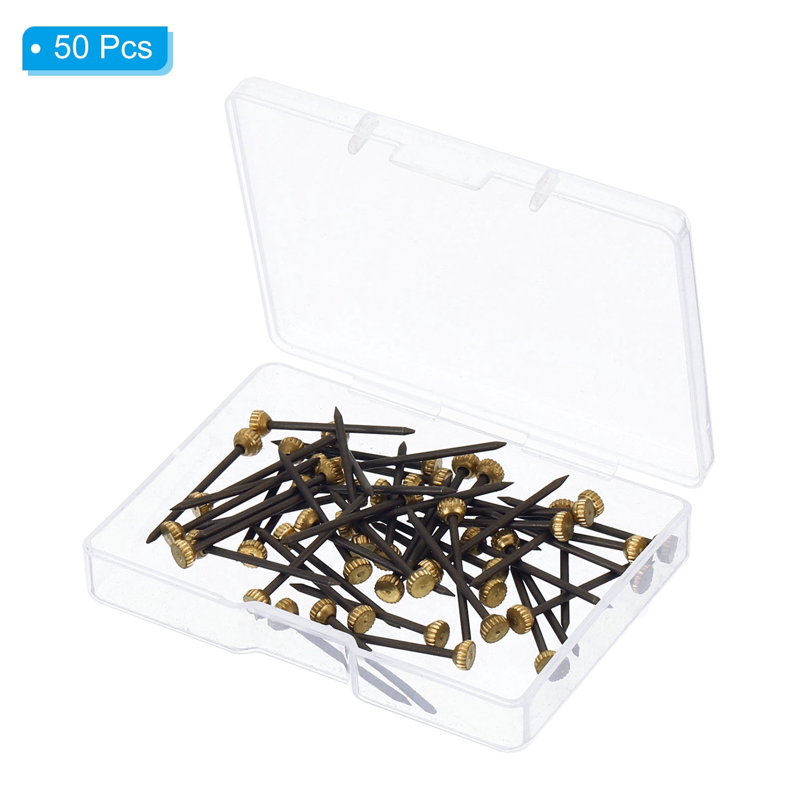Unique Bargains Nails for Hanging Pictures Photo Wall Hardware Hooks Hangers 50Pcs