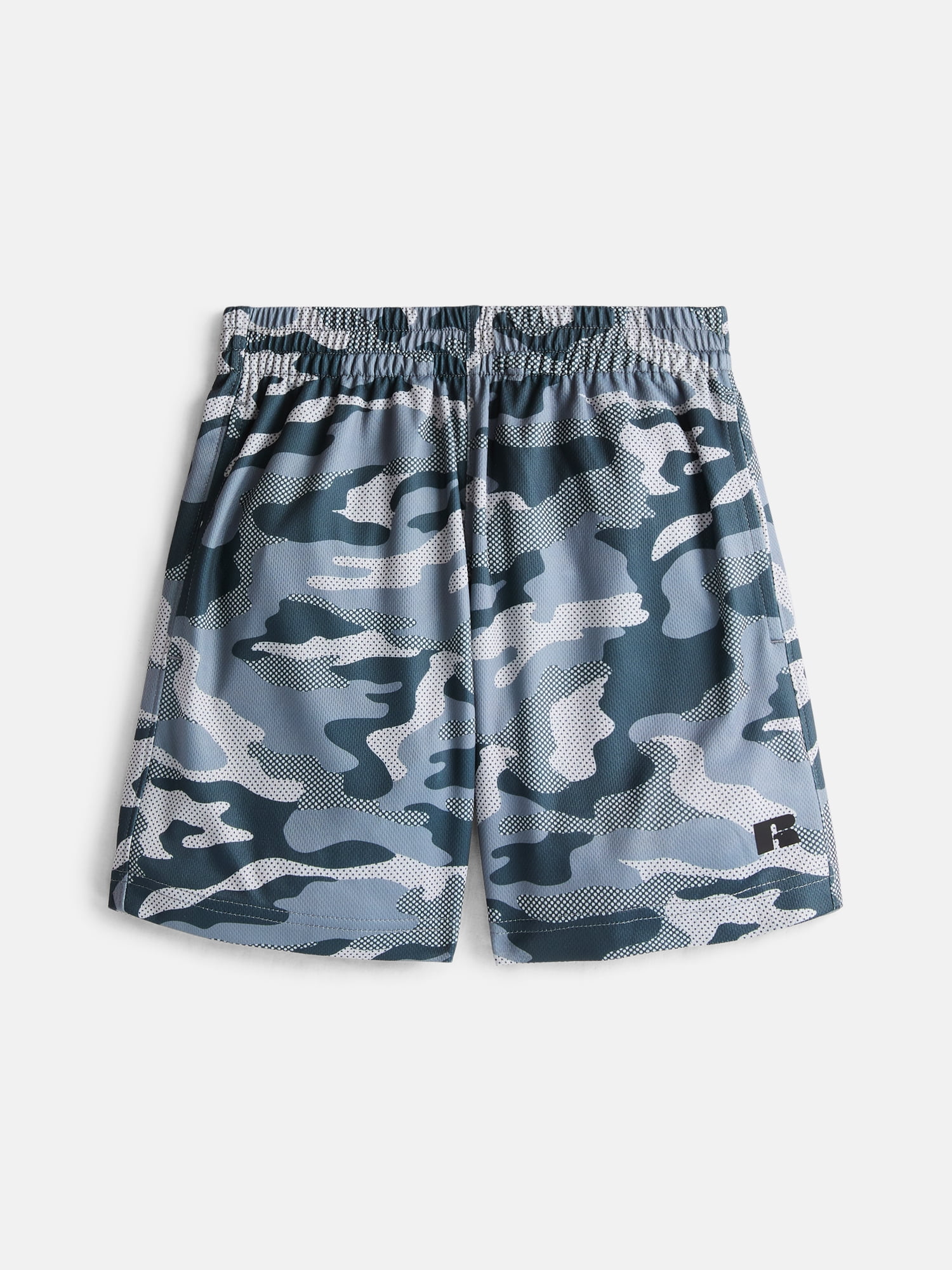 Russell Athletic Boys Performance Mesh Shorts, 4-Pack, Sizes 4-18 & Husky