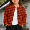 thumbnail image 2 of JAJAHO Toddler And Kids Girls Cardigan Halloween Open Front Button Down Jacket 1-8Y, 2 of 6