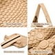 thumbnail image 4 of Bolso de mano MELOLILA grande de piel tejida para mujer con bolso de mano, 4 of 6