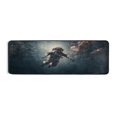 thumbnail image 2 of Dailycode Hallway Runner Rug 2x6 Non Slip Absorbent Soft Floor Mat for Home Kitchen Bedroom Entrance Astronaut in Nebula, 2 of 7