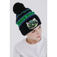 thumbnail image 2 of Monster Jam Grave Digger One Size Youth Beanie Winter Hat Green OS Youth, 2 of 5