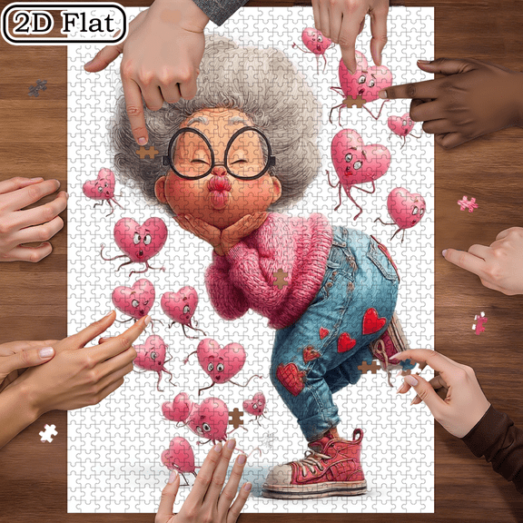 1000 Pieces Jigsaw Puzzle, Vertical Adult Puzzle, Fun Relaxing Family Game, Birthday Christmas Halloween Gift, Puzzle Enthusiasts, 19.6x29.4 Inch