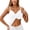 White, variant on Camisole Tops with Built-in Bra for Women Sleeveless Spaghetti Straps V Neck Twist Front with Slim Fit Casual Summer High Elastic Cami Shirts