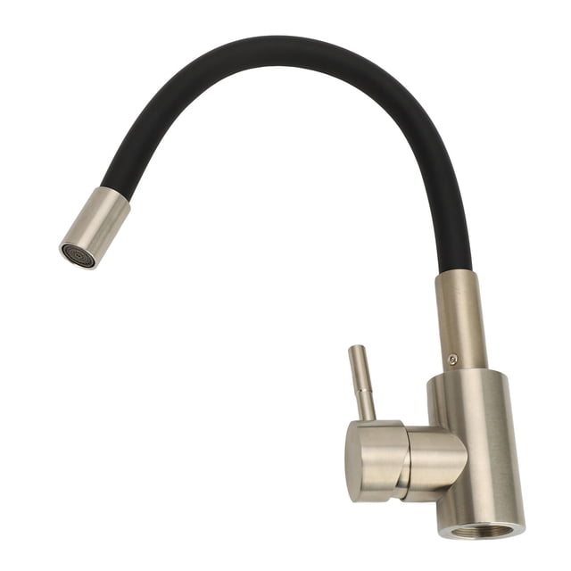 Grifo De Cocina, Grifo Mezclador De Fregadero G1/2, Cuello De Cisne Flexible Para