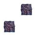 thumbnail image 1 of Jumpingount Pañuelo de moda Versátil y natural Bufanda amigable con la piel Bufanda cuadrada Bufanda de cuello para mujer y cómoda azul azul oscuro anacardo fragmentado 2piezas, 1 of 6