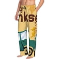 thumbnail image 6 of Kdxio Happy Thanksgiving Day Print Men's Sleep Pajama Pant Lounge Pants with Pockets-Large, 6 of 6