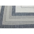 thumbnail image 5 of Bashian L126-GYBL-8X10-LAN107 7.10 ft. x 10 ft. Lanai Geometric Transitional Polypropylene Power Loom Gray & Blue Rectangle Area Rug, 5 of 5