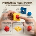 The Ultimate EDC Fidget Pendant – Stay Focused & Crush Stress!Portable ...