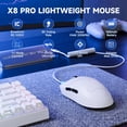 thumbnail image 2 of Mouse Gamer Inalámbrico ATTACK SHARK X8 PRO 8K 40K DPI Blanco, 2 of 8