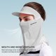 thumbnail image 3 of Sombrero para el sol Golf Sun Visor Hat UPF 50+ Hielo Seda cara Cubierta Cuello Gaitero para Deporte al aire libre JShteea El nuevo, 3 of 7