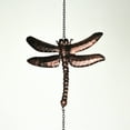 thumbnail image 2 of Things2Die4 Metal Copper Dragonfly Wind Spinner Chain Garden Sculpture Home Decor, 2 of 3