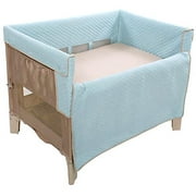 Arm's Reach - Original Co-sleeper Bassinet Playard, Toffee and Turquoise