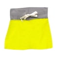 thumbnail image 6 of Kidsy Toddler Baby Girls Skirt – Peruvian Pima Cotton, Elastic Waist, Pull-On, Lime, 2, 6 of 9