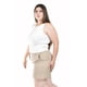 thumbnail image 2 of Short clasico de lino Roman Fashion /Tallas Extras, 0136 (Cafe) cafe 36, 2 of 5