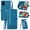 Blue, variant on Wallet Multi Card Slot Flip Zipper Leather Case For Samsung Galaxy A71 A51 A41 A31 A31S A21 A21S A11 A70 A70S A50 A50S A40 A30 A30S A20 A10 Leather Phone case