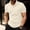 A002-Beige, variant on Mens Polo Shirts Button Collared Short Sleeve Golf Shirts for Men Business Casual Work Blouse Tshirts
