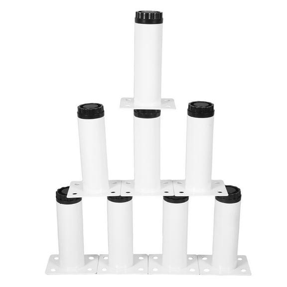 LOLIPPYY Set of 8 Adjustable Height Table Legs Made of Cold Rolled Steel for Homeowners’ Furniture