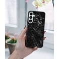thumbnail image 5 of WIRESTER Shockproof Soft Rubber Cover Case for Samsung Galaxy A16 5G 6.7", Cloudy Black Marble, 5 of 5