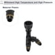 thumbnail image 5 of Conectores rápidos de línea de combustible de 7/16" ID para manguera de 15/32" SAE, accesorios de sello en T de plástico negro, 2 piezas, 5 of 6