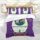 thumbnail image 5 of Jardín de Scratch Conjunto de sábanas temático, trío de piezas, cómodo y amigable con la piel, diseño único, regalo de decoración para el hogar para familiares, amigos y fans, 90 cm * 190 cm, 5 of 6