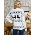 thumbnail image 5 of Sweaters for Women Trendy Ugly Christmas Sweater Crewneck Long Sleeve Knitted Pullover Sweaters Shermie, 5 of 6
