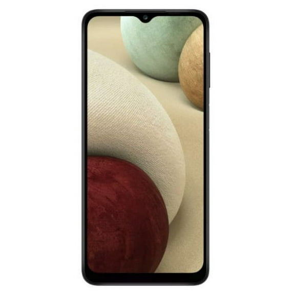 Pre-Owned Verizon Samsung Galaxy A12 Black 32GB - Prepaid Smartphone