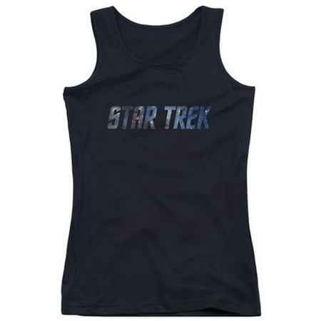 Star Trek - Space Logo - Juniors Tank Top - (Best Top Trek Top Instructions)