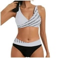 thumbnail image 2 of Augper Summer Women's Print Swimsuit Fashion Swimwear Beachwear Bikini Siamese, 2 of 8