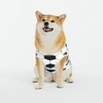 Tebeau Soccer Ball Print Dog Shirts for Pet Clothes Soft Breathable
