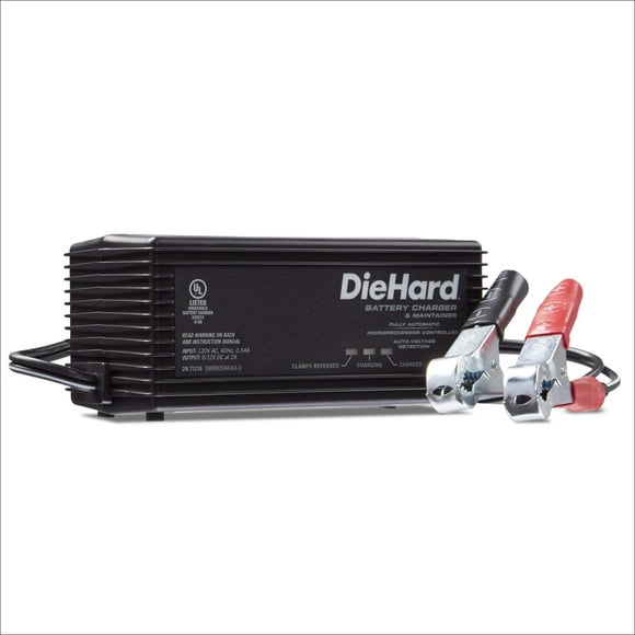 DieHard 71219 Chargeur de Batterie Intelligent 6/12V et Mainteneur 2A