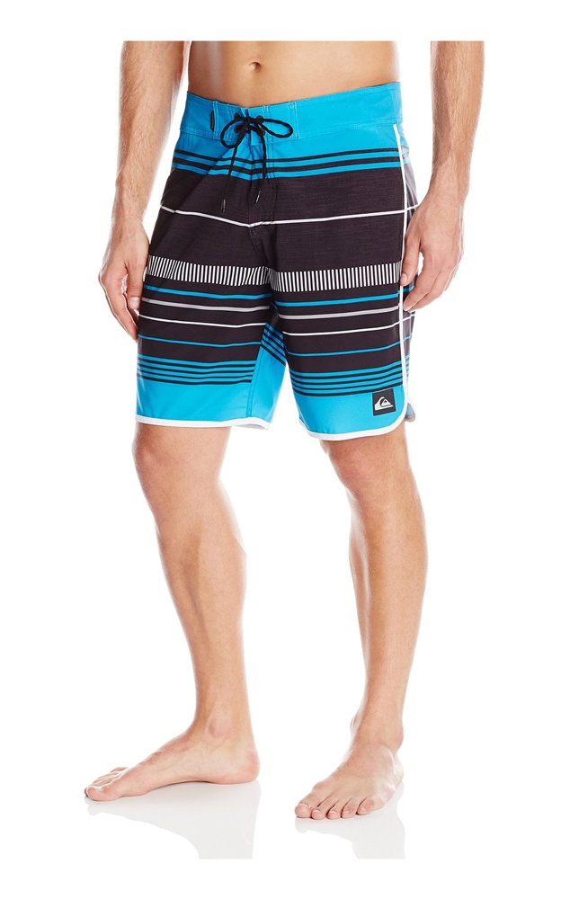 Quiksilver Quiksilver Mens AG47 pacific Stripe Swim Bottom Board