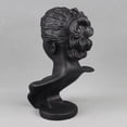 thumbnail image 4 of Caballete para joyería, exhibidor de collares y cadenas, soporte para maniquí, modelo, busto, decoración Negro, 4 of 6