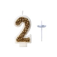 thumbnail image 2 of HSQJHJF Gold Macaron Pearl Number Birthday Party Candles Children's Cake Decorations, 2 of 6