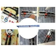 thumbnail image 4 of Abbracc Machine 8" Knitting Gauge Perfect for Hems Sewing Essential Tool Blue, 4 of 9