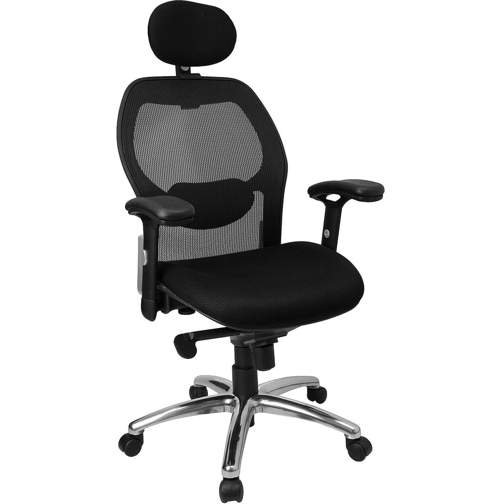 Flash Furniture High Back Super Mesh Office Chair Black Fabric Seat