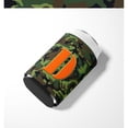 thumbnail image 3 of Letter D Initial Monogram - Camo Green Can or Bottle Beverage Insulator Hugger, 3 of 5